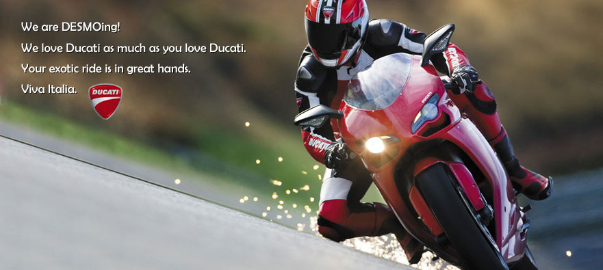 We service Ducati
